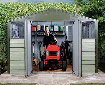 Shipping Container Shed